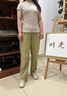 愛(ài)步（ECCO）休閑鞋女 2025新款時(shí)尚百搭簡(jiǎn)約輕盈牛皮德訓(xùn)鞋板鞋 柔酷220263 石灰色22026301378 38 曬單實(shí)拍圖