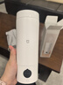 米家小米電熱水杯加熱杯熱水壺 保溫?zé)?350ml迷你便攜式旅行出差 智能恒溫 316L不銹鋼無(wú)異味 白色 曬單實(shí)拍圖