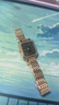 阿瑪尼（ARMANI EXCHANGE）阿瑪尼手表女士滿(mǎn)天星名表石英女表生日七夕情人節(jié)禮物送女友老婆 【時(shí)尚小方表】AX5729 曬單實(shí)拍圖