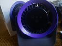 馳族【米家app空調(diào)扇】桌面小風(fēng)扇小型遙控家用靜音辦公室桌usb充電風(fēng)扇長(zhǎng)續(xù)航學(xué)生宿舍床空氣循環(huán)扇 桌面款-戴森紫72h超長(zhǎng)續(xù)航 曬單實(shí)拍圖
