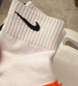 NIKE 3BRAND 耐克男女短襪3雙裝2025夏季新款青少年運(yùn)動(dòng)襪子 白色/巖嶺灰 10歲以上 9/11 【適合38碼以上】 曬單實(shí)拍圖