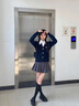 恬飾短裙女百褶裙春夏新款高腰顯瘦a字短裙子半身裙日系學(xué)生防走光jk 百褶裙【灰色】 L 曬單實(shí)拍圖