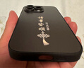 揚(yáng)聚特蘋果14Pro手機(jī)殼Apple iPhone14Pro新款保護(hù)套硅膠軟邊磨砂全包防摔5G抗指紋高級(jí)感時(shí)尚外殼男女款 石墨黑【諸事皆順】 蘋果14Pro 曬單實(shí)拍圖