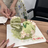好利來(lái)生日蛋糕竹間粉櫻茶香龍井青提味兒童節(jié)動(dòng)物奶油水果蛋糕同城配送 茶香龍井青提口味 最寬處13cm*h7.5cm 曬單實(shí)拍圖