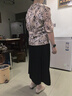 拉倫菲韻高端品牌重磅真絲襯衫女2025夏季新款時(shí)尚減齡桑蠶絲碎花襯衣上衣 米紫色 L 【90-105斤】 曬單實(shí)拍圖