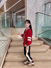 G.DUCKKIDS小黃鴨深圳小學(xué)生校服春秋裝兒童班服兩件套運動(dòng)會(huì )班服幼兒園園服 紅色兩件套 140 建議9~10歲【130-140cm】cm 曬單實(shí)拍圖