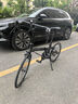 大行（DAHON）451輪組彎把折疊自行車18速男女通用公路運(yùn)動自行車KDC083 銀灰色 曬單實(shí)拍圖