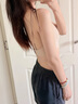 蘭繆隱形無(wú)痕內(nèi)衣女大胸顯小夏薄款細(xì)肩吊帶美背心軟支撐收副乳文胸罩 膚色(肌底液膚-薄衣不透) S 32/70ABC75-90斤] 曬單實(shí)拍圖
