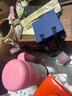 膳魔師（THERMOS）保溫杯不銹鋼桌面辦公杯咖啡杯泡茶水杯 370ml TCMG-370 布朗小豬 370ml 曬單實拍圖