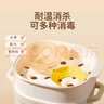 小熊（Bear）寶寶輔食碗嬰兒專用新生兒喂水學(xué)吃飯訓(xùn)練研磨碗吸盤防摔防燙 曬單實(shí)拍圖
