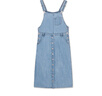 Levi's【商場(chǎng)同款】李維斯女士時(shí)尚百搭牛仔背帶連衣裙 藍(lán)色 M 曬單實(shí)拍圖
