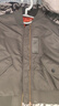 馬登女裝 MA1飛行員夾克秋季加厚棉服防風(fēng)保暖棒球服外套 軍綠色 L 曬單實(shí)拍圖
