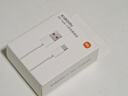 小米 原裝USB-C數(shù)據(jù)線100cm 6A充電線白色 適配USB-C接口手機游戲機充電xiaomi紅米redmi/k70 曬單實拍圖