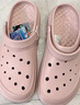 斯凱奇（Skechers）洞洞鞋女士夏季外穿包頭泡泡鞋厚底透氣軟底涼拖鞋休閑鞋111514 曬單實(shí)拍圖