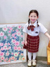 緣妕凌1283六一中小學生幼兒園詩歌朗誦校服合唱演出服班服園服服裝套裝 贈女款長袖套裝配 100 曬單實拍圖
