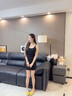 ZHR單鞋女法式芭蕾風(fēng)軟平底豆豆女鞋氣質(zhì)絨面套腳船鞋女 CV09 黃色37 曬單實(shí)拍圖