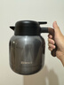 艾曼格（IMOGY）艾曼格保溫壺家用燜泡茶壺辦公室不銹鋼大容量保溫水壺熱水瓶 復古灰1L【316不銹鋼內膽】 曬單實(shí)拍圖