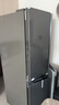 美的（Midea）471升十字對(duì)開(kāi)四開(kāi)門(mén)電冰箱家用風(fēng)冷無(wú)霜一級(jí)能效雙變頻國(guó)家補(bǔ)貼超薄超大容量BCD-471WSPZM(E) 曬單實(shí)拍圖