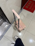 袋鼠14寸行李箱小型輕便春秋航空登機(jī)箱20x30x40免托運(yùn)可上飛機(jī)拉桿箱 貝殼粉【USB充電口+前置掛鉤】 14英寸 廉航登機(jī)箱【三節(jié)拉桿】 曬單實(shí)拍圖