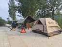 伯希和HIKER戶(hù)外露營(yíng)帳篷速開(kāi)自動(dòng)帳防曬遮陽(yáng)多人公園帳16402701卡其 曬單實(shí)拍圖
