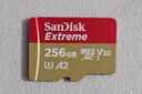 閃迪（SanDisk）256GB TF(MicroSD)內(nèi)存卡 4K極速金卡A2 V30 U3行車記錄儀 運動相機無人機 監(jiān)控存儲卡 讀190MB/s 曬單實拍圖