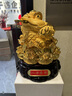 匠驢金蟾招財擺件店鋪收銀臺開(kāi)業(yè)禮物辦公室前臺客廳玄關(guān)裝飾工藝品 小號 長(cháng)27寬25.3高31.2厘米 曬單實(shí)拍圖