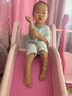 巴帝巴帝夏季嬰幼兒童家居服純棉睡衣睡褲套裝男女童空調(diào)服 恐龍挖挖 100 曬單實(shí)拍圖