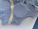 悅步無袖POLO網球服背心翻領女夏季運動內衣帶胸墊健身文胸瑜伽服上衣 天空藍【Polo領】 M 建議體重【100-120斤】 曬單實拍圖