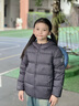 波司登（BOSIDENG）25新款庫洛米聯(lián)名輕薄羽絨服男女兒童加絨加厚5A抗菌外套5550XS 加絨加厚-鈦金深灰8916-店長推薦 140 /64 約 130-140cm 30kg 曬單實拍圖