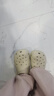 crocs卡駱馳厚底云朵洞洞鞋戶外|206750 骨白色-2Y2 37/38(240mm)  曬單實(shí)拍圖
