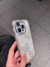鹿途者 DEERWALK適用蘋果16promax手機殼iphone15新款水鉆鏡頭膜14pro珍珠蝴蝶貝殼紋13氣囊防摔12相機按鍵全包 【純色蝴蝶】AI相機按鍵-珍珠水鉆-帶鏡頭膜 iPhone 1 曬單實拍圖