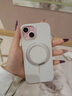 秒揚(yáng) UV準(zhǔn)分子瓦楞旋轉(zhuǎn)支架適用iPhone16pro蘋(píng)果16手機(jī)殼15ProMax新款14磁吸高級(jí)13全包ai相機(jī)按鍵 【經(jīng)典黑-磁吸UV準(zhǔn)分子】360旋轉(zhuǎn)解壓磁吸瓦楞紋 iPhone 15 曬單實(shí)拍圖