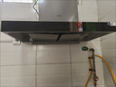 美的（Midea）抽吸排油煙機家用頂吸歐式吸油煙機22立方大吸力油煙機 揮手智控 抽煙機T36國家補貼20%可配燃氣灶 曬單實拍圖
