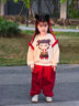 G.DUCKKIDS小黃鴨哪吒兒童服裝女童秋裝套裝2025新款女寶寶衣服春秋季兩件套 紅色 120 尺碼5~6歲【110-120cm】 曬單實(shí)拍圖