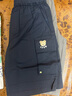 PawinPaw【冷感】卡通小熊童裝夏男童工裝風(fēng)口袋休閑短褲 Navy藏青色/59 120 cm 曬單實拍圖