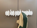 云博香韻實(shí)木鋼琴鍵掛衣架墻上壁掛置物免打孔掛鉤臥室玄關(guān)掛衣服衣帽架 簡(jiǎn)約白-10鉤【進(jìn)口優(yōu)選櫸木】 曬單實(shí)拍圖