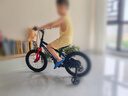 優(yōu)貝（RoyalBaby）兒童自行車小孩單車男女童車腳踏車山地車 3-6-7-10歲小皇冠 藍色 16寸（輔輪+腳撐） 曬單實拍圖