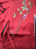 恒源祥新中式香云紗刺繡襯衫短袖女士夏季新款斜襟盤扣小衫媽媽立領(lǐng)上衣 品牌高端女裝-黑 4XL 曬單實(shí)拍圖