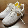 耐克NIKE緩震板鞋女空軍一號 AIR FORCE 1 運動(dòng)鞋 DC9486-103白39 曬單實(shí)拍圖