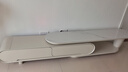 執(zhí)竹者巖板落地電視柜現(xiàn)代簡約客廳家用小戶型輕奢伸縮電視機柜茶幾組合 奶油白巖板電視柜 曬單實拍圖