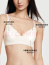 維多利亞的秘密（Victoria's Secret）維密夢(mèng)幻系列柔光新款超柔軟棉花糖軟支撐珠光無(wú)痕文胸 曬單實(shí)拍圖