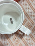 西柚灼華全自動(dòng)攪拌杯磁力電動(dòng)咖啡杯可充電陶瓷內膽沖豆漿牛奶粉攪拌杯 奶油白【內膽純瓷】 340ml 曬單實(shí)拍圖
