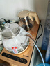友家鋪?zhàn)樱˙iooner）全自動(dòng)上水電熱水壺?zé)畨丶矣棉k公茶臺(tái)一體機(jī)茶桌茶幾嵌入式茶具套裝 RY-09金色保溫1L 曬單實(shí)拍圖