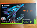 技嘉（GIGABYTE）5070Ti顯卡 超級雕 GeForce RTX 5070 Ti AORUS MASTER OC 16G DLSS4 電競設(shè)計AI【注冊四年?！?曬單實拍圖