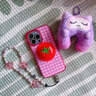 PopSockets【喫茶屋·手機殼】泡泡騷棋盤方格手機保護防摔蘋果波點手機保護套磁吸生態(tài)彩色格紋手機殼 草莓粉棋盤 iPhone 13 Pro 曬單實拍圖