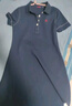 Navigare意大利小帆船女士短袖POLO領(lǐng)連衣裙A版中裙2322874506 藍(lán) XL  曬單實(shí)拍圖