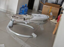 JOT TMM 嬰兒電動搖椅0-1歲寶寶哄睡神器搖搖椅新生兒滿月見面禮嬰兒睡籃 莫蘭迪灰【蚊帳+APP+藍牙+玩偶】 曬單實拍圖