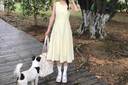 自巧【悅己小白裙】小個(gè)子斜裁白色連衣裙女夏2025夏新款無(wú)袖裙子 奶油黃 XXS （1碼） 拍前請(qǐng)聯(lián)系客服確認(rèn) 曬單實(shí)拍圖