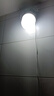 得焺插電式照明燈家用帶線燈泡插頭開關(guān)線懸掛E27螺口燈座超亮節(jié)能燈 5米開關(guān)線+45W白光燈泡 一只裝 曬單實拍圖