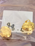 老廟黃金吊墜寶寶滿月金飾品平安百福小鎖包周歲禮物復(fù)購補(bǔ)貼 曬單實(shí)拍圖